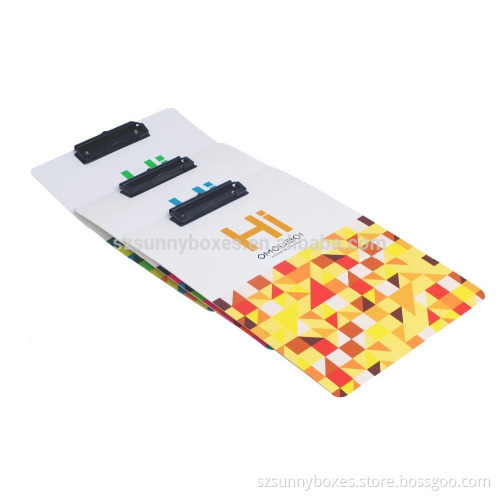Office supplies stationery file decoration with school mental Clip folder